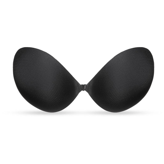 FallSweet bra black / A "Invisible Bra" Adhesive Bra Backless Strapless Sticky No Show Reusable