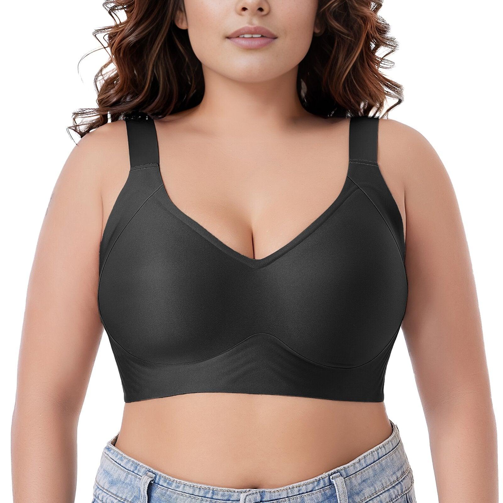 FallSweet Wireless Bras black / S "Feel like not wearing one" Seamless Full Coverage Padded Wireless Bra