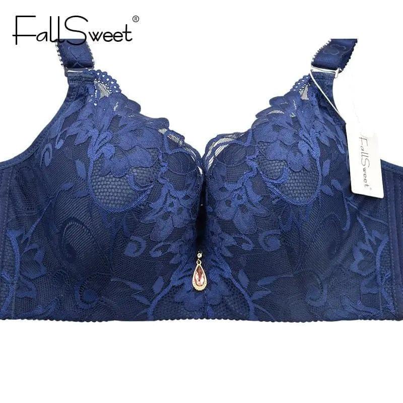 FallSweet Bra The U-shaped back Underwire Lace Bra