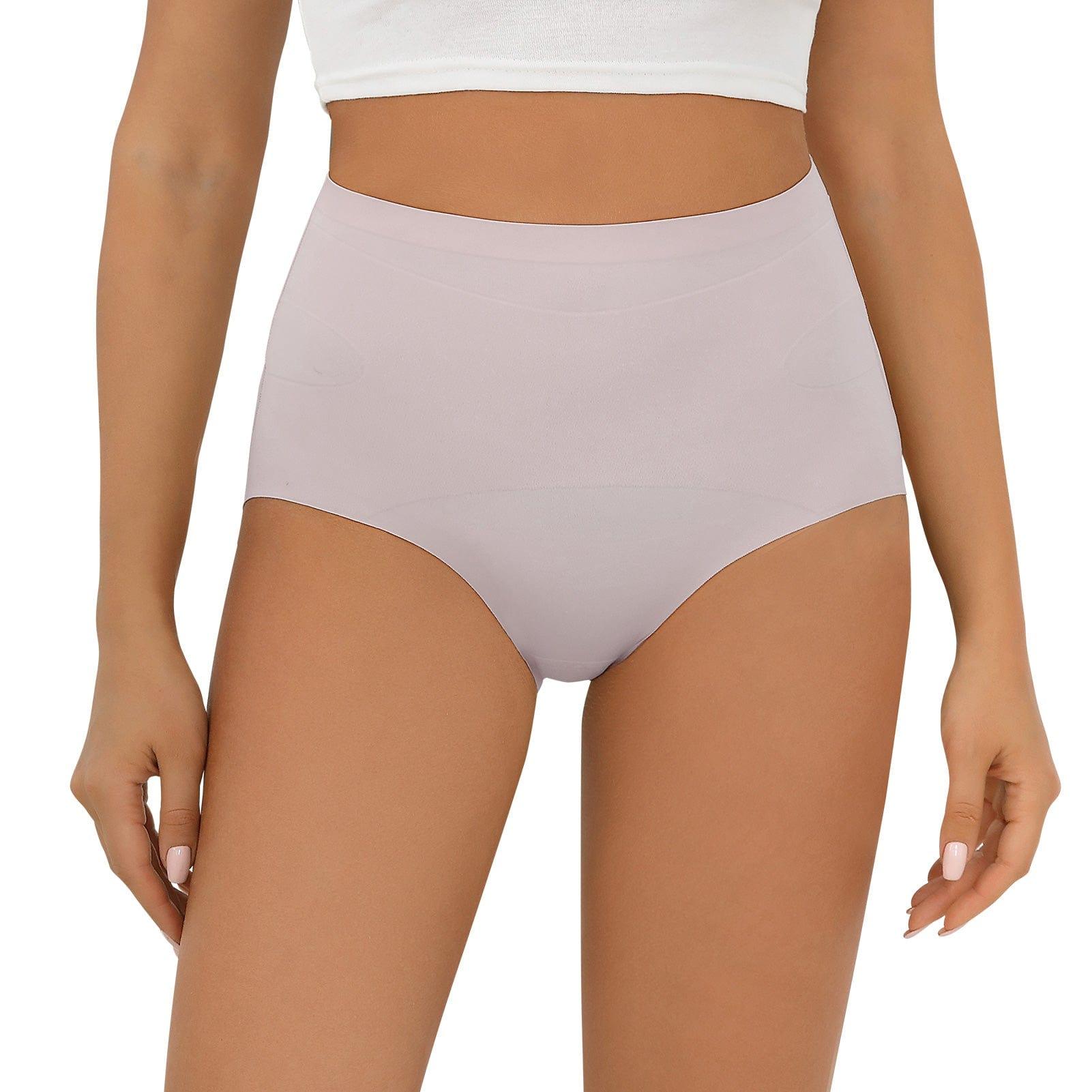 FallSweet Pink-1 / S Seamless Tummy Control High Waisted Underwear